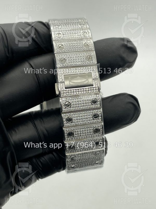 Фото 14 - Cartier Santos de Cartier 40mm Diamond
