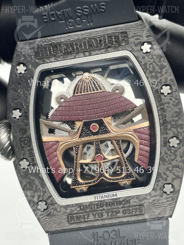 Товар Richard Mille RM 47 Samurai 42mm Black Фото 12 - Richard Mille RM 47 Samurai 42mm Black