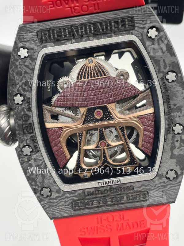 Товар Richard Mille RM 47 Samurai 42mm Red Фото 8 - Richard Mille RM 47 Samurai 42mm Red