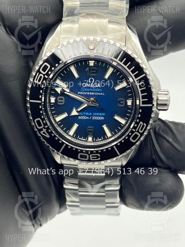 Товар Omega Seamaster Planet Ocean 6000M UltraDeep 215.30.46.21.03.001 Blue Фото 2 - Omega Seamaster Planet Ocean 6000M UltraDeep 215.30.46.21.03.001 Blue