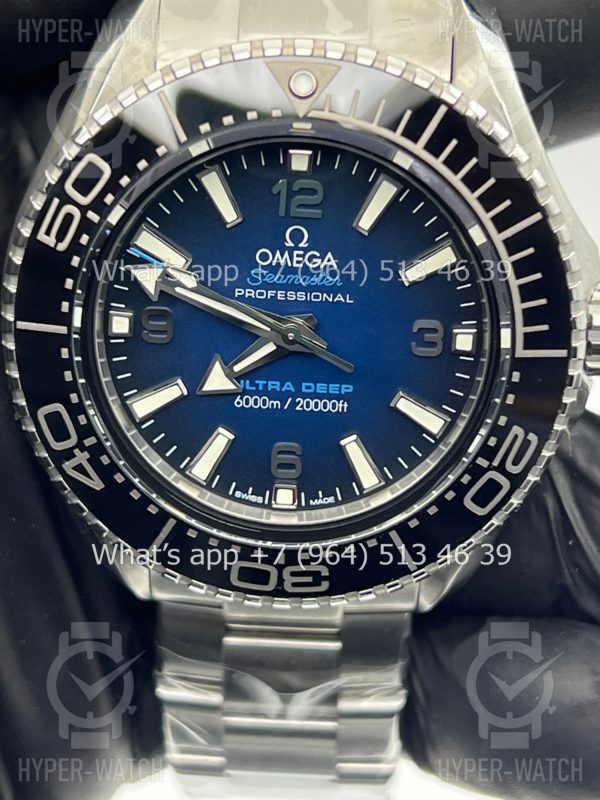 Товар Omega Seamaster Planet Ocean 6000M UltraDeep 215.30.46.21.03.001 Blue Фото 3 - Omega Seamaster Planet Ocean 6000M UltraDeep 215.30.46.21.03.001 Blue