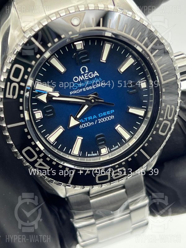 Товар Omega Seamaster Planet Ocean 6000M UltraDeep 215.30.46.21.03.001 Blue Фото 4 - Omega Seamaster Planet Ocean 6000M UltraDeep 215.30.46.21.03.001 Blue
