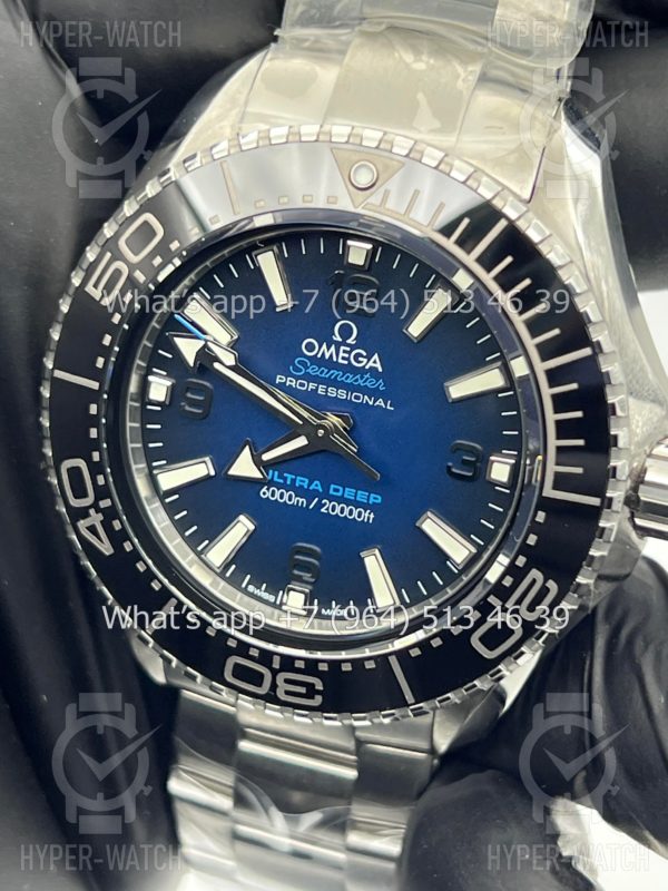 Товар Omega Seamaster Planet Ocean 6000M UltraDeep 215.30.46.21.03.001 Blue Фото 6 - Omega Seamaster Planet Ocean 6000M UltraDeep 215.30.46.21.03.001 Blue