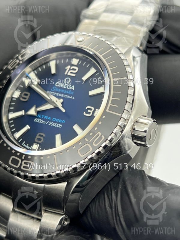 Товар Omega Seamaster Planet Ocean 6000M UltraDeep 215.30.46.21.03.001 Blue Фото 7 - Omega Seamaster Planet Ocean 6000M UltraDeep 215.30.46.21.03.001 Blue