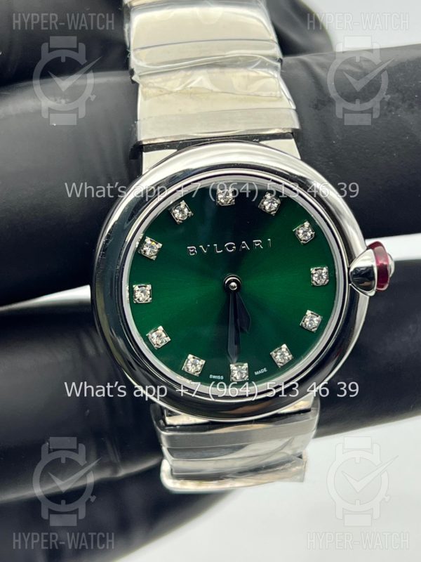 Товар Bvlgari Lvcea 28mm Green Фото 2 - Bvlgari Lvcea 28mm Green