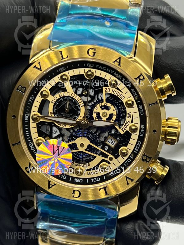 Фото 2 - Bvlgari Octo Roma Skeleton 45mm Art 5033
