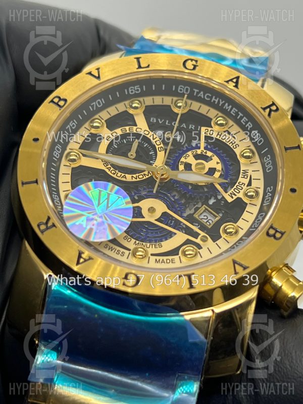 Фото 5 - Bvlgari Octo Roma Skeleton 45mm Art 5033
