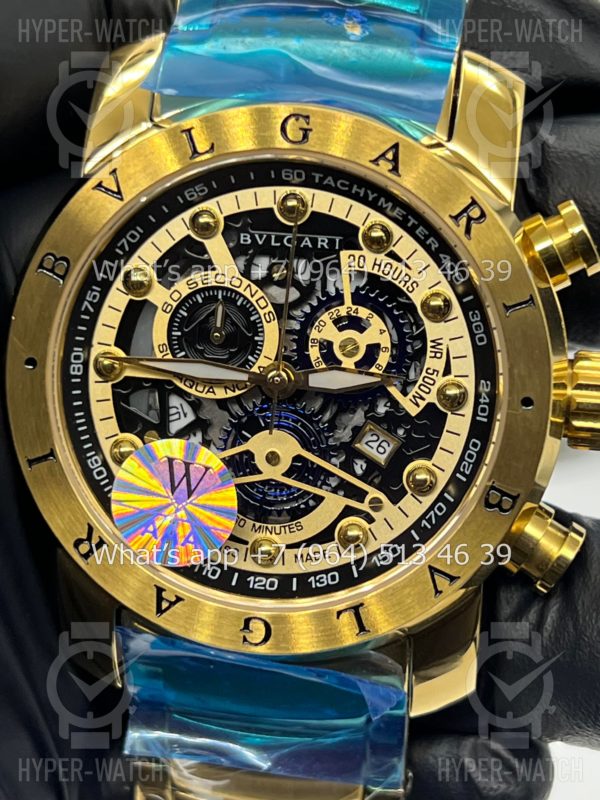 Фото 7 - Bvlgari Octo Roma Skeleton 45mm Art 5033