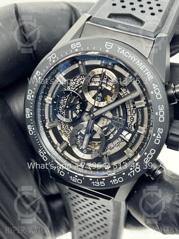 Фото 7 - TAG Heuer Carrera 45mm CAR2A91.FT6071