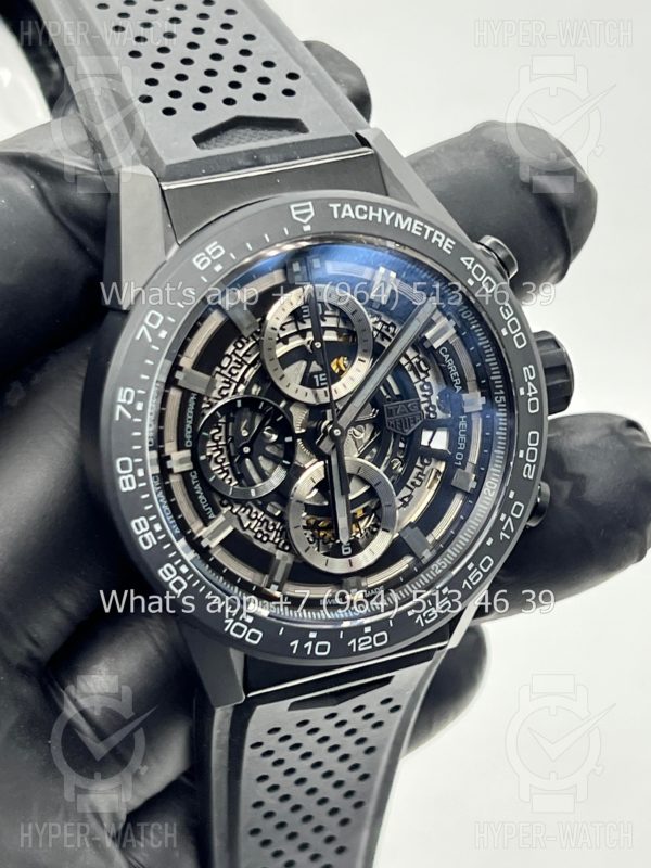 Фото 10 - TAG Heuer Carrera 45mm CAR2A91.FT6071