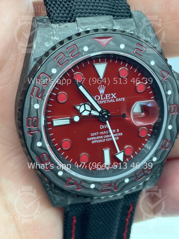 Фото 3 - Rolex GMT Master II 40mm Carbon DIW Q PROJECT