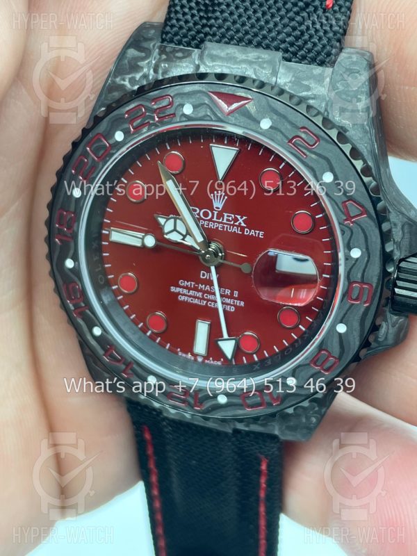 Фото 4 - Rolex GMT Master II 40mm Carbon DIW Q PROJECT
