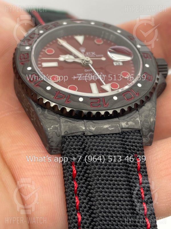 Фото 5 - Rolex GMT Master II 40mm Carbon DIW Q PROJECT