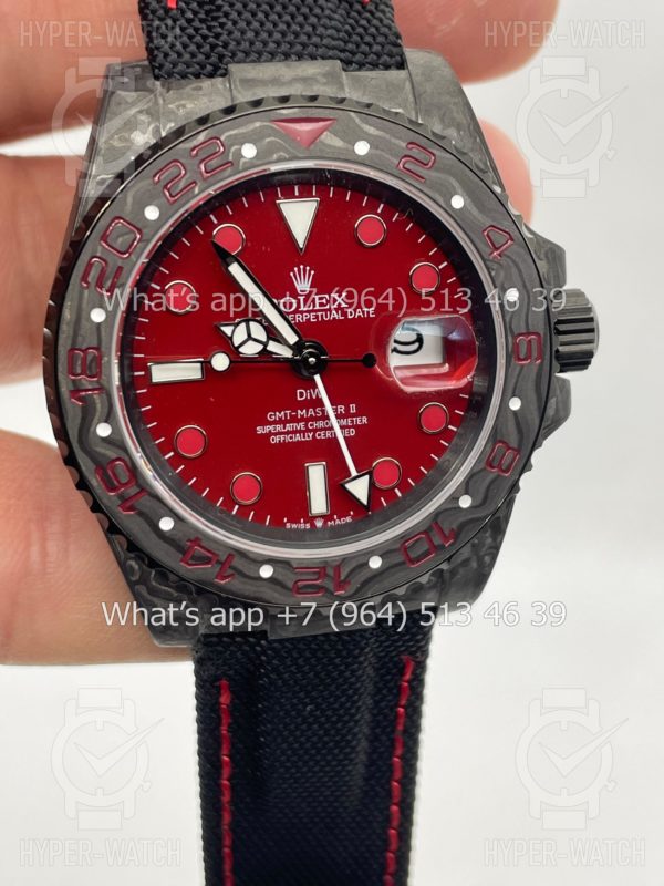 Фото 7 - Rolex GMT Master II 40mm Carbon DIW Q PROJECT
