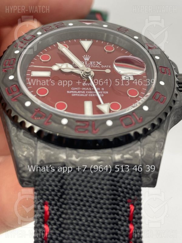 Фото 8 - Rolex GMT Master II 40mm Carbon DIW Q PROJECT