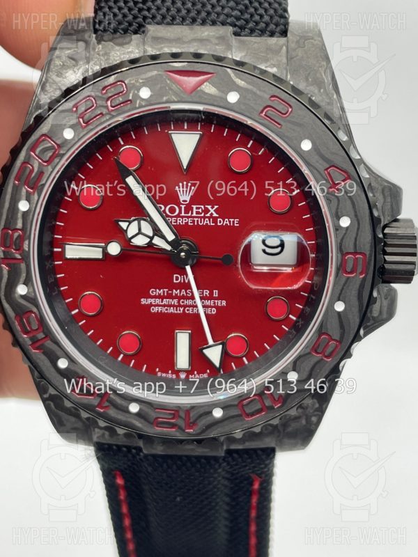 Фото 9 - Rolex GMT Master II 40mm Carbon DIW Q PROJECT