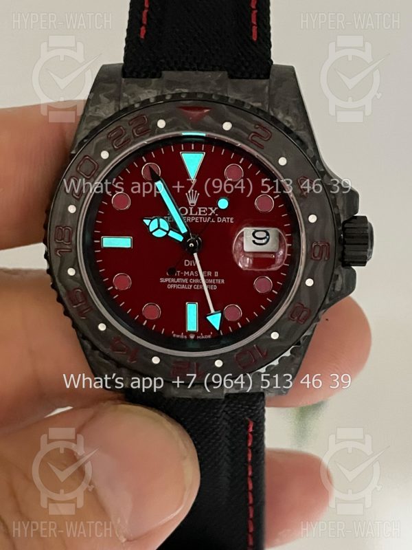 Фото 15 - Rolex GMT Master II 40mm Carbon DIW Q PROJECT