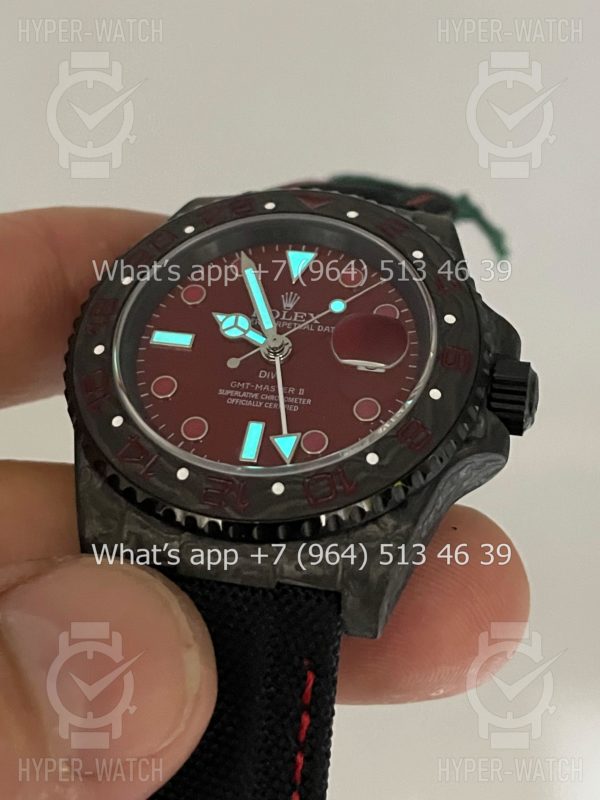 Фото 16 - Rolex GMT Master II 40mm Carbon DIW Q PROJECT