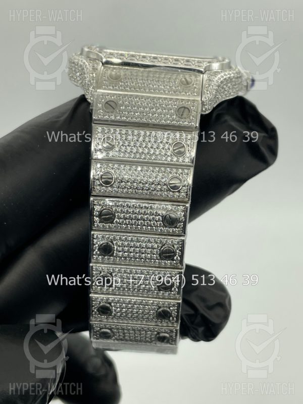 Товар Cartier Santos de Cartier Skeleton 40mm Diamond Steel Фото 9 - Cartier Santos de Cartier Skeleton 40mm Diamond Steel