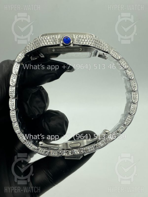 Товар Cartier Santos de Cartier Skeleton 40mm Diamond Steel Фото 10 - Cartier Santos de Cartier Skeleton 40mm Diamond Steel