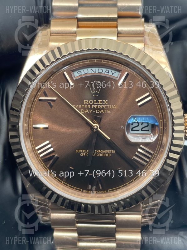 Фото 4 - Rolex Day-Date 40mm 228235-0002 Brown