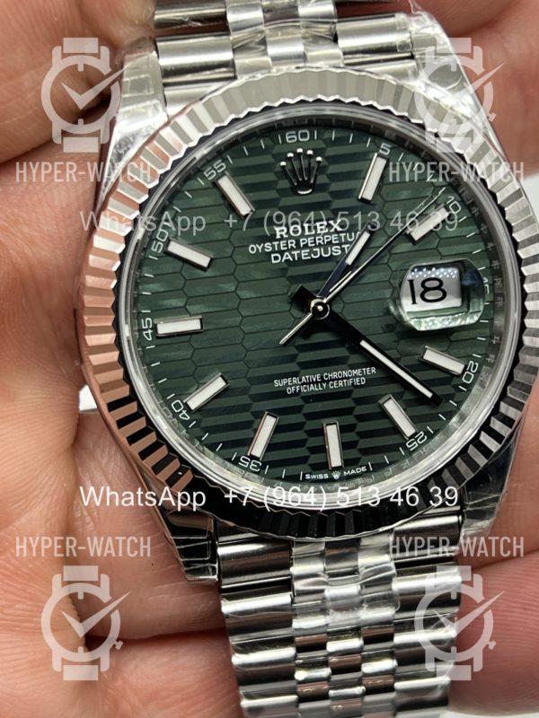 Товар Rolex Datejust 41mm 126334-0028 Green Steel Фото 2 - Rolex Datejust 41mm 126334-0028 Green Steel
