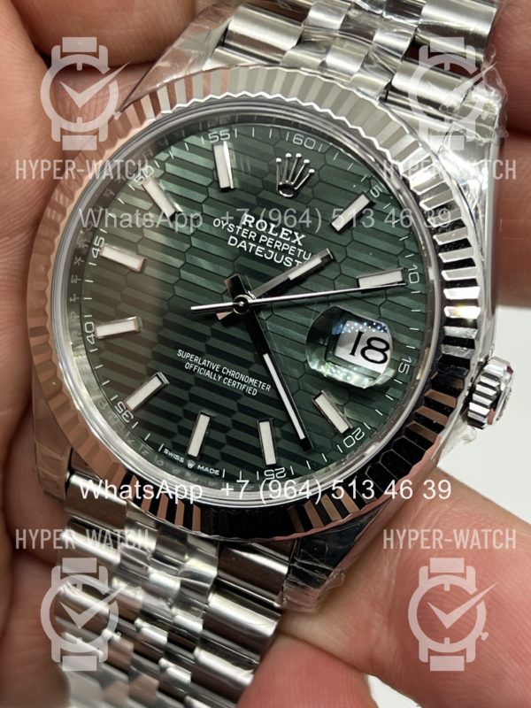 Товар Rolex Datejust 41mm 126334-0028 Green Steel Фото 4 - Rolex Datejust 41mm 126334-0028 Green Steel