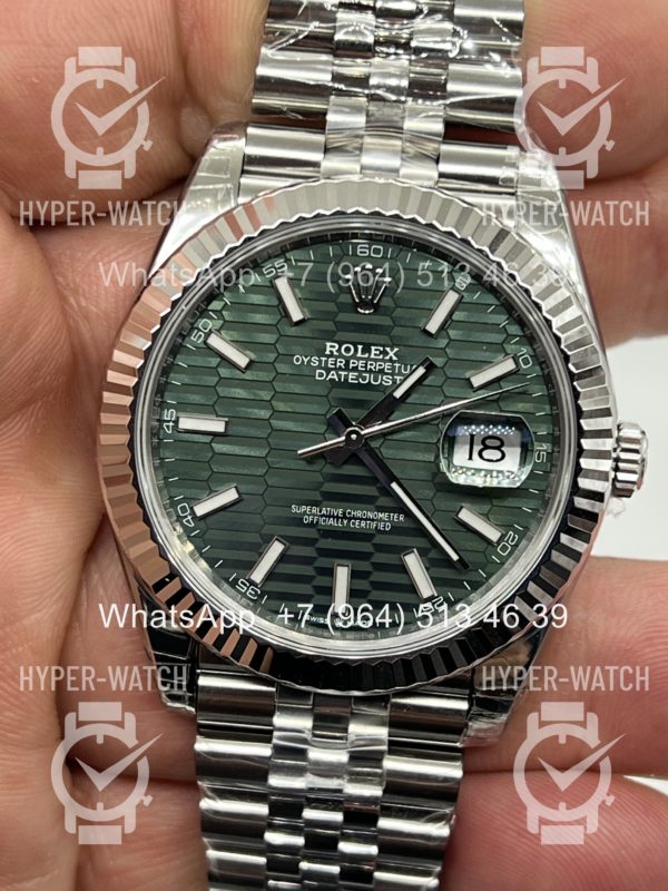 Товар Rolex Datejust 41mm 126334-0028 Green Steel Фото 5 - Rolex Datejust 41mm 126334-0028 Green Steel