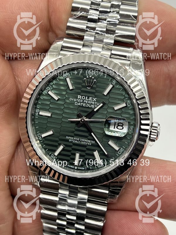 Товар Rolex Datejust 41mm 126334-0028 Green Steel Фото 7 - Rolex Datejust 41mm 126334-0028 Green Steel