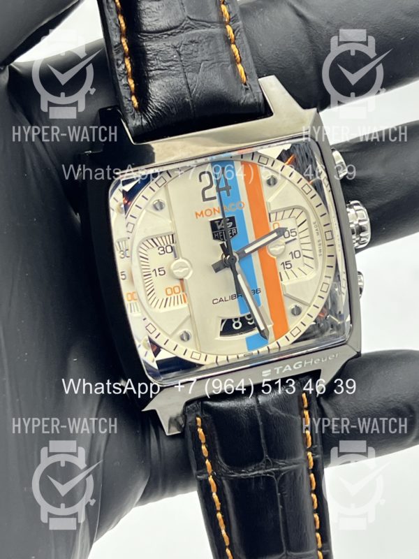 Товар Tag Heuer Monaco 39mm CAL5180 White Dial Фото 9 - Tag Heuer Monaco 39mm CAL5180 White Dial