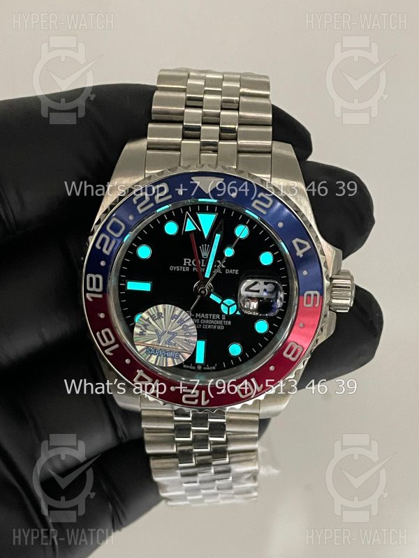 Фото 23 - Rolex GMT Master II 40mm Art 5586
