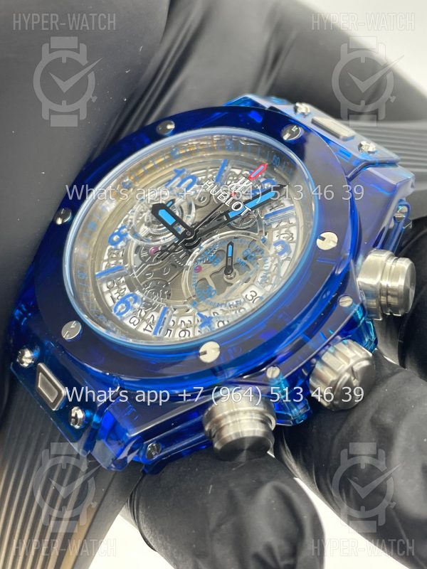 Фото 6 - Hublot Big Bang Unico Sapphire 42mm Art 5638