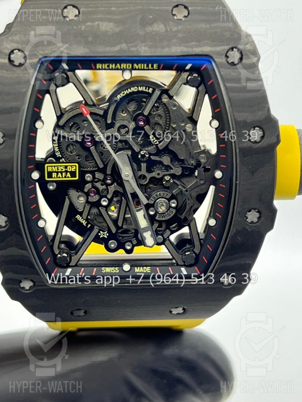 Фото 2 - Richard Mille RM 035-02 Rafa Carbon Yellow Art 5651