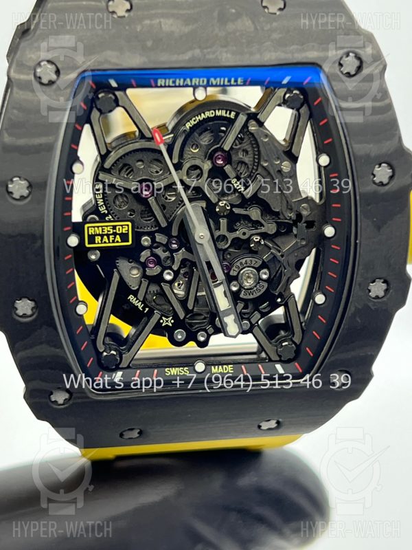 Фото 3 - Richard Mille RM 035-02 Rafa Carbon Yellow Art 5651