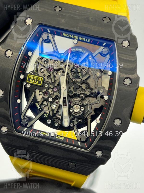 Фото 4 - Richard Mille RM 035-02 Rafa Carbon Yellow Art 5651