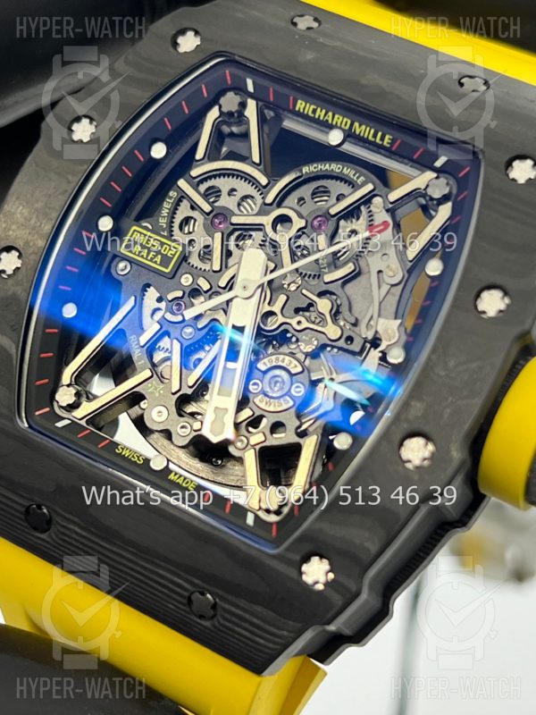 Фото 10 - Richard Mille RM 035-02 Rafa Carbon Yellow Art 5651