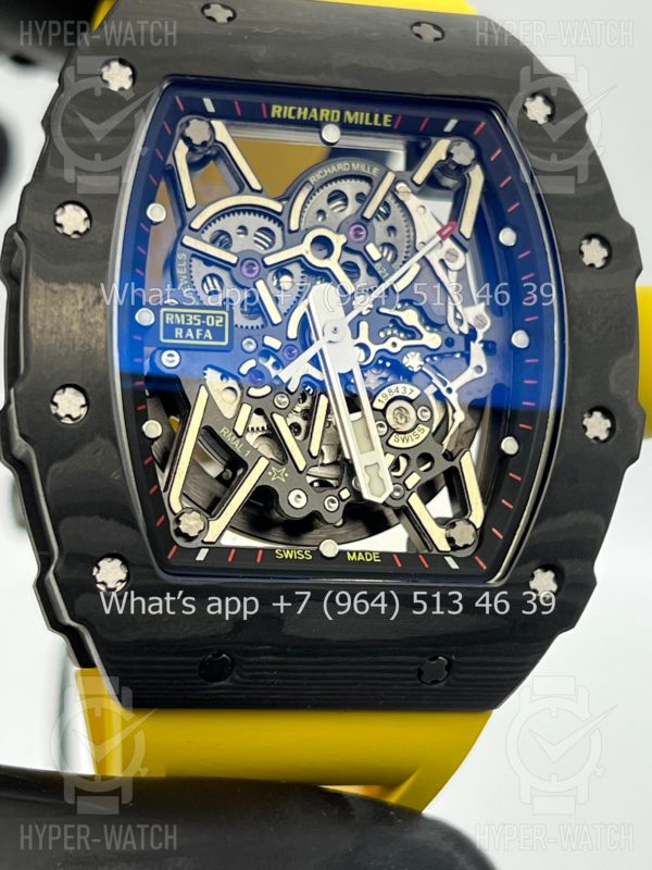 Фото 11 - Richard Mille RM 035-02 Rafa Carbon Yellow Art 5651