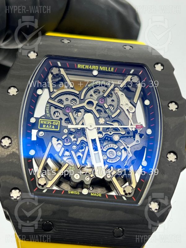 Фото 14 - Richard Mille RM 035-02 Rafa Carbon Yellow Art 5651