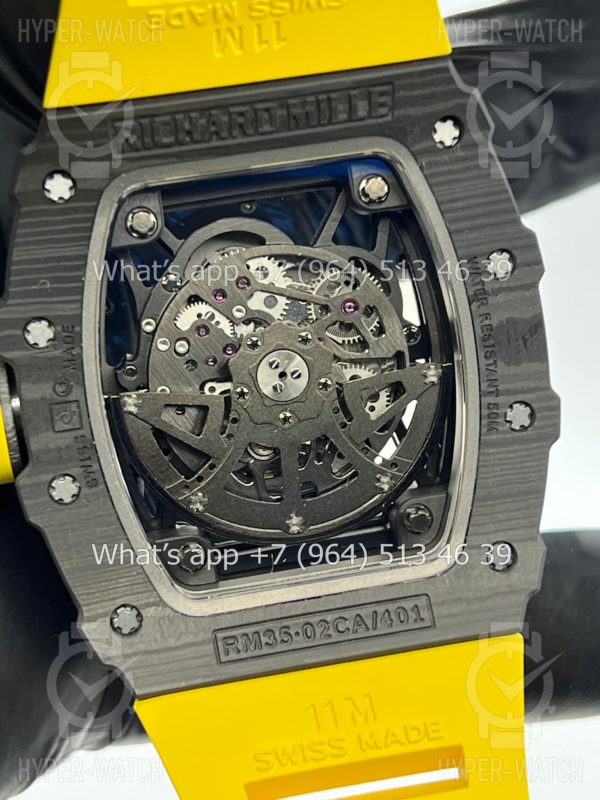 Фото 20 - Richard Mille RM 035-02 Rafa Carbon Yellow Art 5651