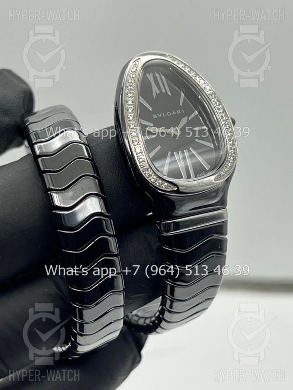Товар Bvlgari Serpenti Spiga 35mm Black Ceramic Фото 4 - Bvlgari Serpenti Spiga 35mm Black Ceramic