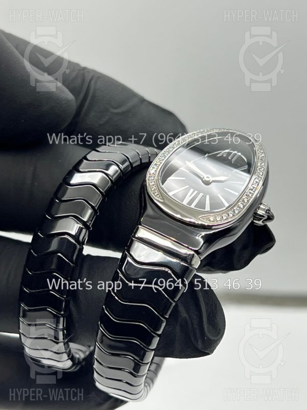 Товар Bvlgari Serpenti Spiga 35mm Black Ceramic Фото 5 - Bvlgari Serpenti Spiga 35mm Black Ceramic