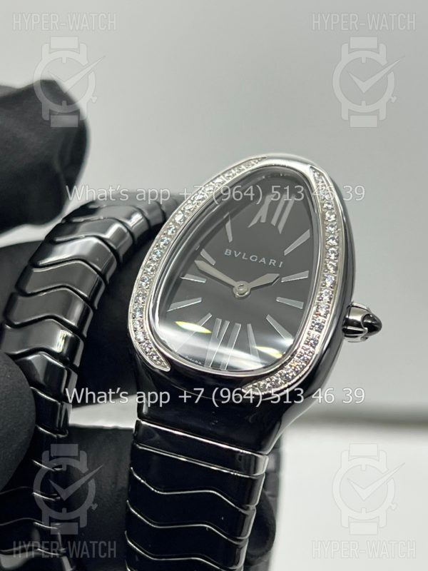 Товар Bvlgari Serpenti Spiga 35mm Black Ceramic Фото 8 - Bvlgari Serpenti Spiga 35mm Black Ceramic