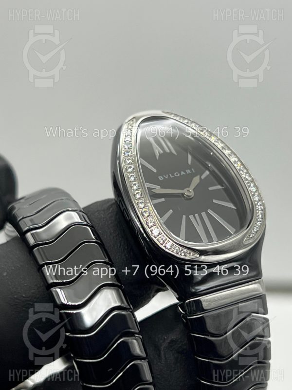 Товар Bvlgari Serpenti Spiga 35mm Black Ceramic Фото 9 - Bvlgari Serpenti Spiga 35mm Black Ceramic