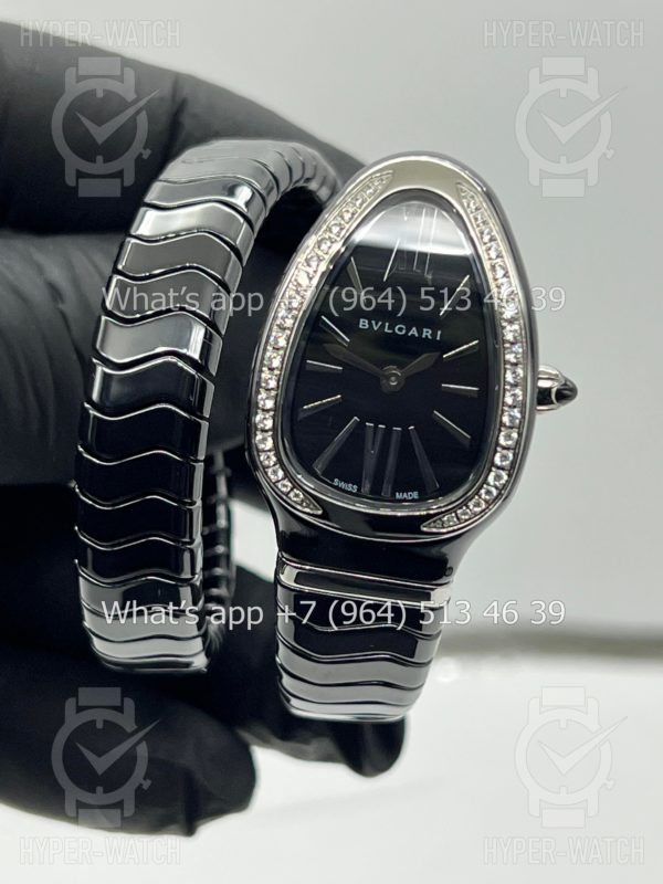 Товар Bvlgari Serpenti Spiga 35mm Black Ceramic Фото 19 - Bvlgari Serpenti Spiga 35mm Black Ceramic