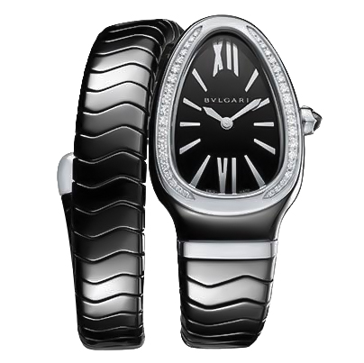 Товар Bvlgari Serpenti Spiga 35mm Black Ceramic Фото 1 - Bvlgari Serpenti Spiga 35mm Black Ceramic
