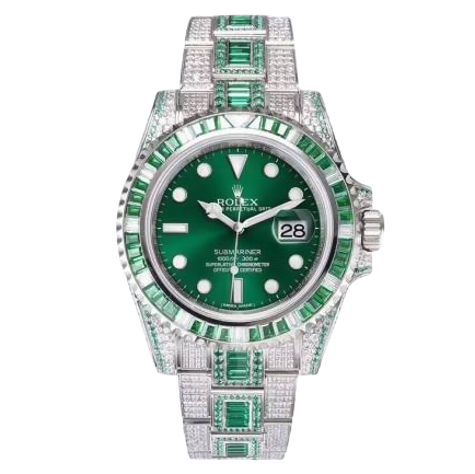 Товар Rolex Submariner 40mm Diamond Green Фото 1 - Rolex Submariner 40mm Diamond Green