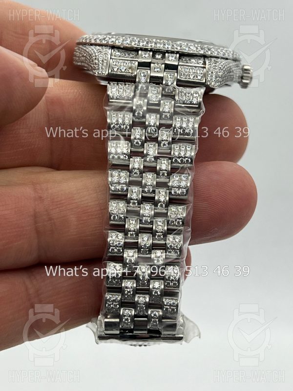 Фото 5 - Rolex Datejust 41mm 126334 Full Pave Blue