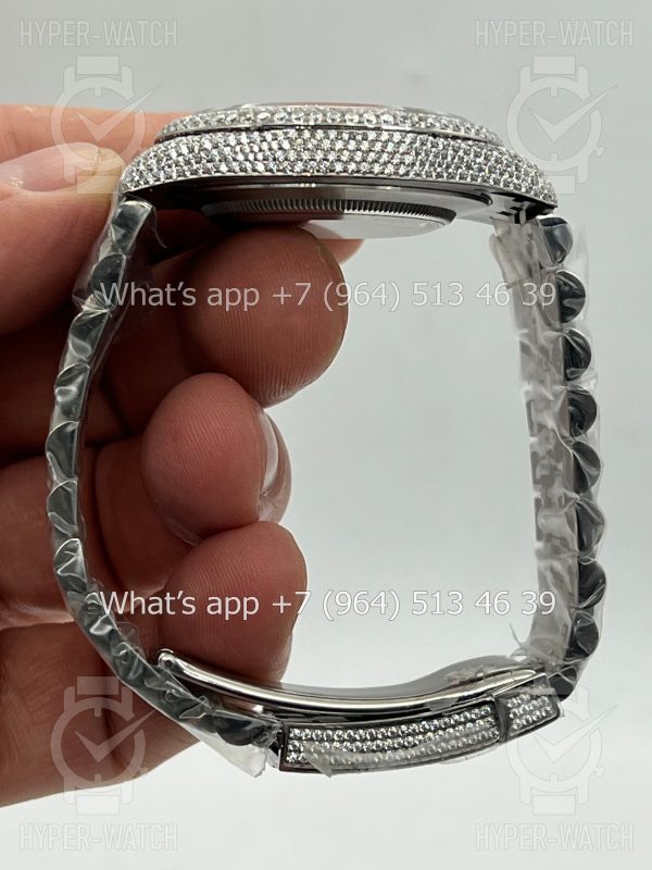 Фото 8 - Rolex Datejust 41mm 126334 Full Pave Blue