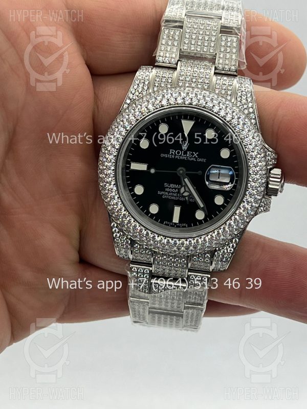 Товар Rolex Submariner 40mm Full Pave 116610LN Фото 4 - Rolex Submariner 40mm Full Pave 116610LN