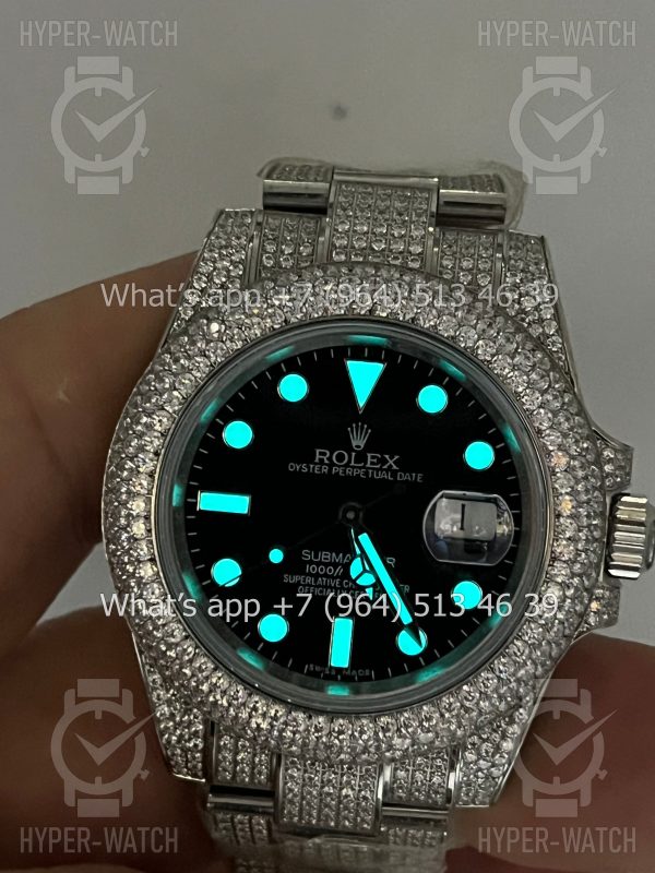 Товар Rolex Submariner 40mm Full Pave 116610LN Фото 19 - Rolex Submariner 40mm Full Pave 116610LN